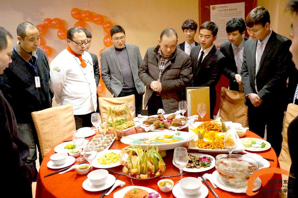贺安徽新东方金牌大厨专业12班毕业宴席成功举办