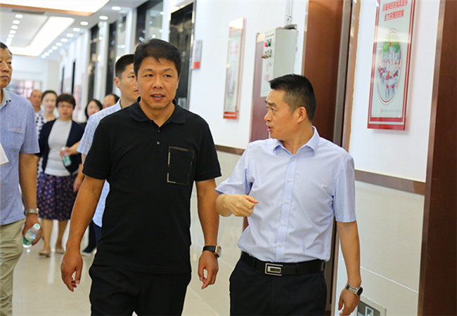 热烈欢迎北京市丰台区高立庄领导一行莅临我院指导