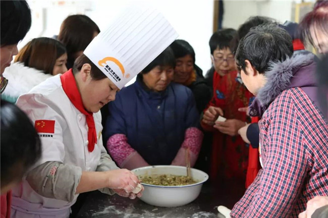 民进安徽省委与安徽新东方共同打造“同心示范工程”烹饪技能培训正式开班！