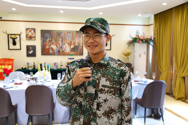 新生故事|周军:心中有梦,就要付诸行动!未来的西餐名厨就是我!