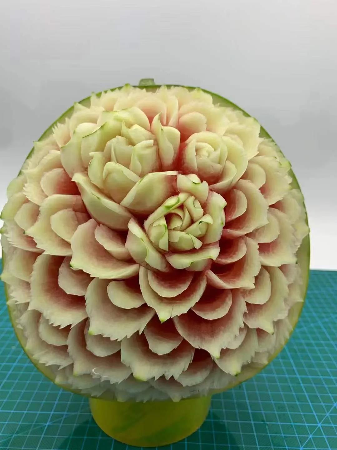 这朵花有点不一样!来看看学生们的雕花作品
