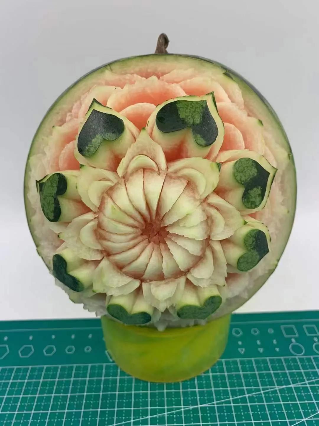 这朵花有点不一样!来看看学生们的雕花作品